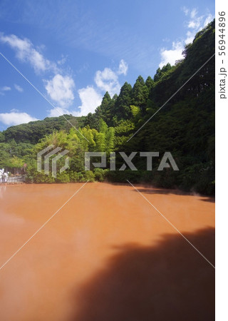 別府温泉の血の池地獄(大分県) 別府温泉の血の池地獄(大分県) 56944896