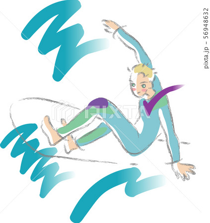 サーフィンをする男性 56948632