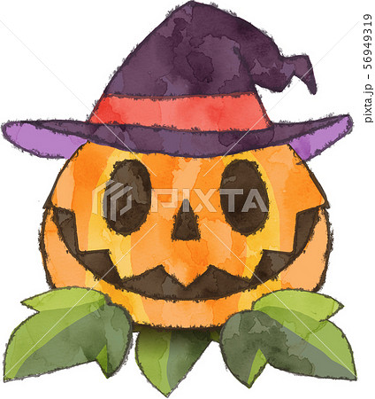 ハロウィン ジャックオランタンのイラスト素材