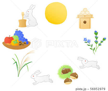 お月見　中秋の満月 56952979