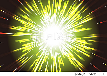 ベクターイラスト背景 爆発イメージ 光 煌めき 放射 星屑 キラキラ 輝き 無料素材 レーザービームのイラスト素材 56953664 Pixta