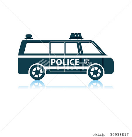 Police Van Icon 56953817