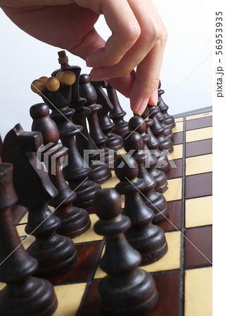 チェス・手 56953935