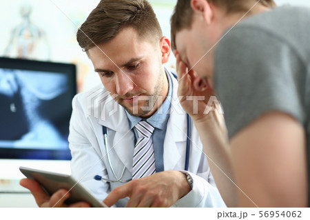 Man working in hospital 56954062