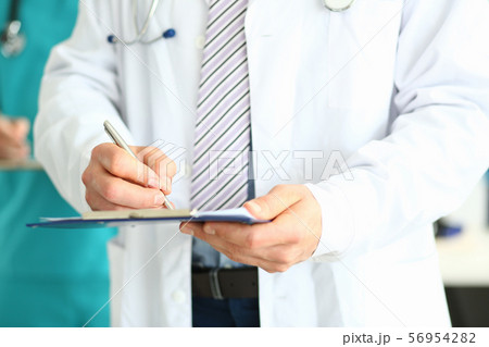 Doctor in white robe Doctor in white robe 56954282