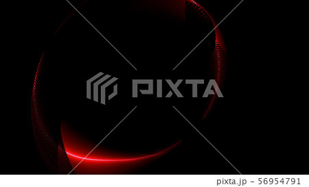 CGパーティクル レーザーで発光するらせん状のパーティクル CGパーティクル レーザーで発光するらせん状のパーティクル 56954791