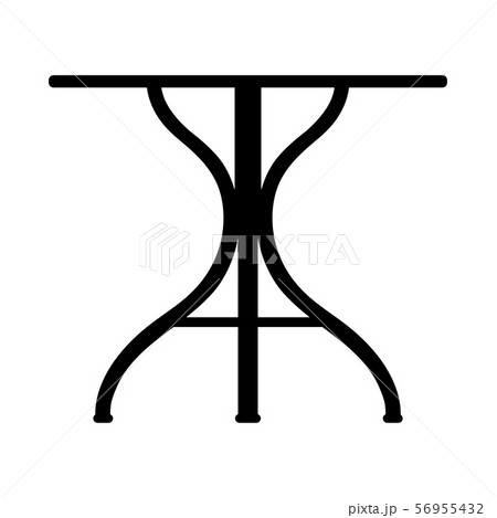 Table Silhouette 56955432