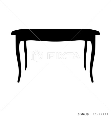 Table Silhouette 56955433