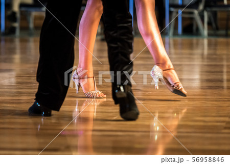 feet pair dancers latino dancing competition 56958846