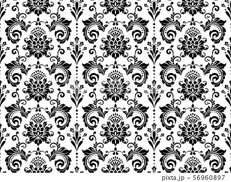 Wallpaper In The Style Of Baroque Seamless Vectorのイラスト素材