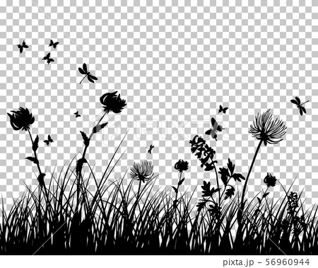 Meadow silhouette 56960944