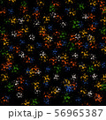 Abstract black background with colored spots. 56965387