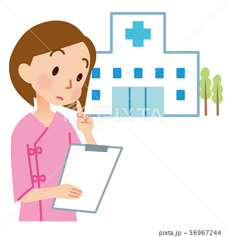 定期検診を受ける女性 定期検診を受ける女性 56967244