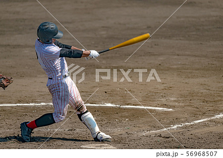 高校野球試合風景 56968507