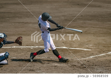 高校野球試合風景 56968509