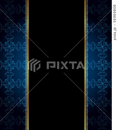 Elegant wallpaper with golden fine decoration Elegant wallpaper with golden fine decoration 56969806