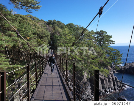 城ヶ崎海岸 橋立吊橋 城ヶ崎海岸 橋立吊橋 56971547