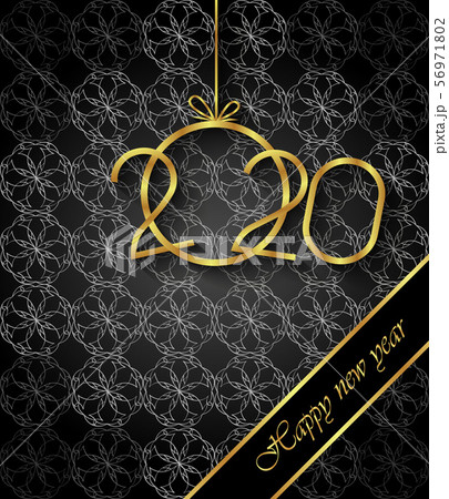 2020 Happy New Year background. 56971802