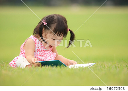 本を読む女の子 本を読む女の子 56972508