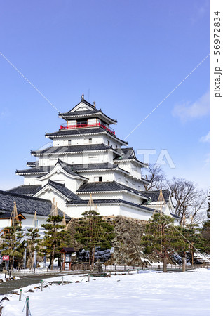 冬の鶴ヶ城 冬の鶴ヶ城 56972834