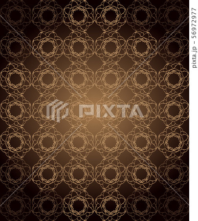 Seamless vintage wallpaper with dark color tones. 56972977