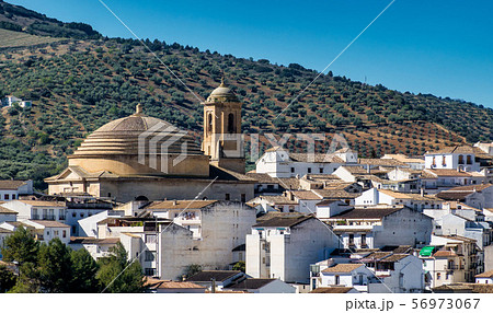 San Antonio church in Montefrio, Granada Province, Andalusia, Spain. 56973067