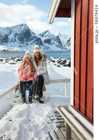 Norwegian mother and daughter 56976424