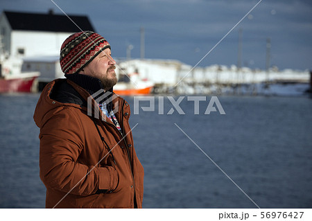 happy Norwegian man happy Norwegian man 56976427