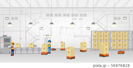 Warehouse in process 56976828