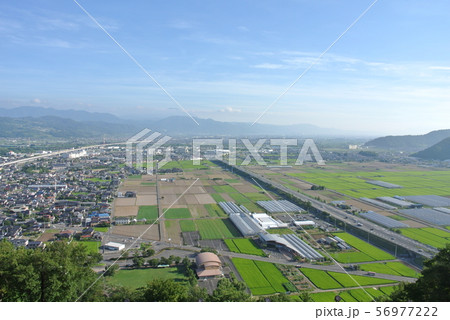 森将軍塚古墳から臨む風景 森将軍塚古墳から臨む風景 56977222