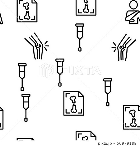 Fracture Vector Seamless Pattern 56979188