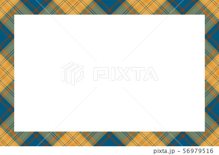 Vintage frame vector. Scottish border pattern Vintage frame vector. Scottish border pattern 56979516