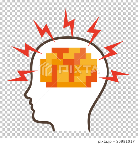 Brain trouble signal Brain trouble signal 56981017