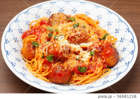 ミートボールスパゲッティー 56981238