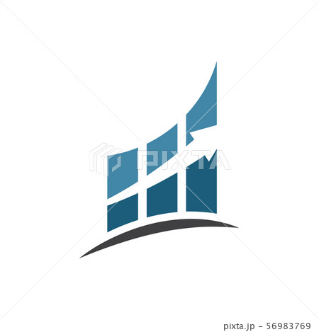 Business graphic design template vector isolated 56983769