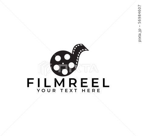 Film logo design template vector isolated Film logo design template vector isolated 56984607