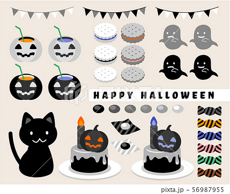 ハロウィンセット_シンプル ハロウィンセット_シンプル 56987955
