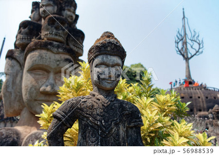 ラオス ビエンチャン ：ブッダパーク （シェンクアン） 彫刻公園、Xieng Khuan 56988539