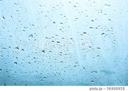 Close Up To Water Drop On A Glass Background. or 56988958