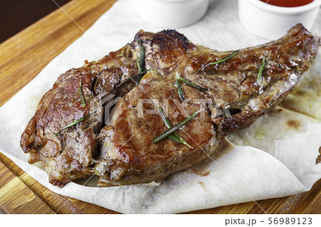 fresh beef steak 56989123