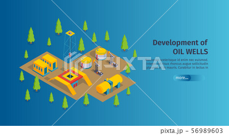 Oil Wells Development Banner 56989603