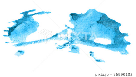Abstract blue watercolor background.  56990102