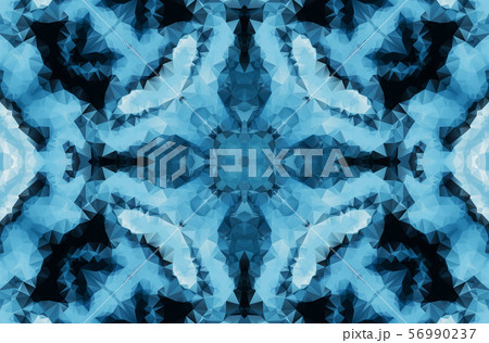 Winter fantasy kaleidoscopic abstract background.  56990237