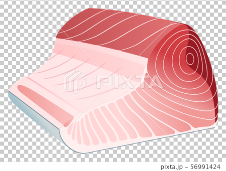 マグロ　ブロック 56991424