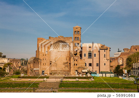 Ruins of the Temple of Venus and Roma 56991663