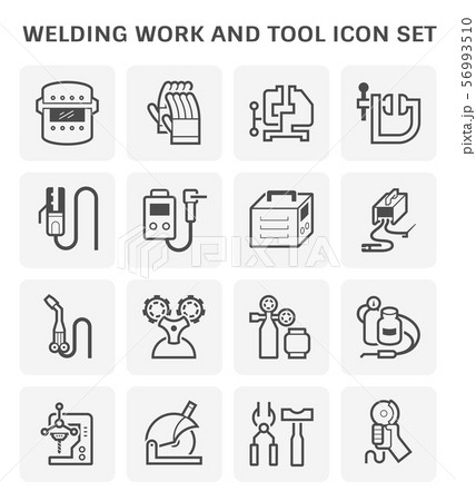 welding work icon welding work icon 56993510