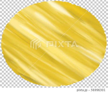 金色の楕円形のプレート 56996301