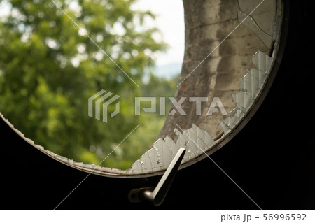Broken Window after gutting a building Broken Window after gutting a building 56996592