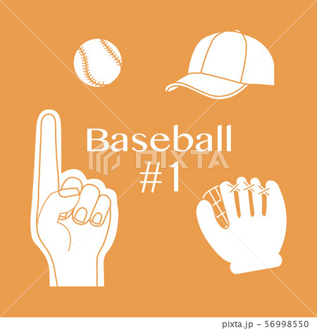 Baseball foam finger, ball, cap, glove Sport, fan Baseball foam finger, ball, cap, glove Sport, fan 56998550