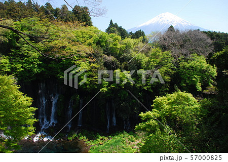 富士山白糸の滝 富士山白糸の滝 57000825